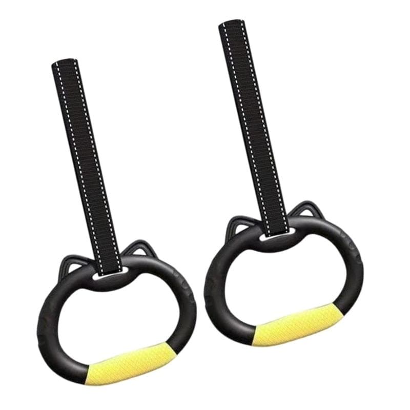 1 pereche Inele Versatile pentru Sală Inele de Gimnastică Inele Fitness Reglabile pentru Acasă, Sală și Parcuri în Aer Liber