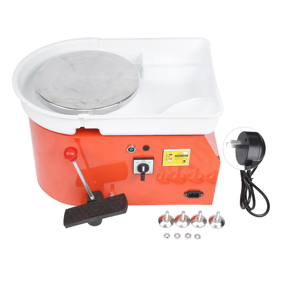 Mașină Electrică de Ceramică, Olarie, Bazin Detașabil, Viteză Reglabilă, Artă, Meșteșug, DIY, Instrument pentru Lut
