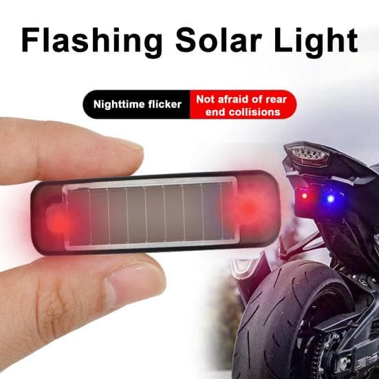 Lumină solară de avertizare Lumeni înalți, super luminoasă, rezistentă la apă, dimensiune compactă, portabilă, reîncărcabilă, pentru