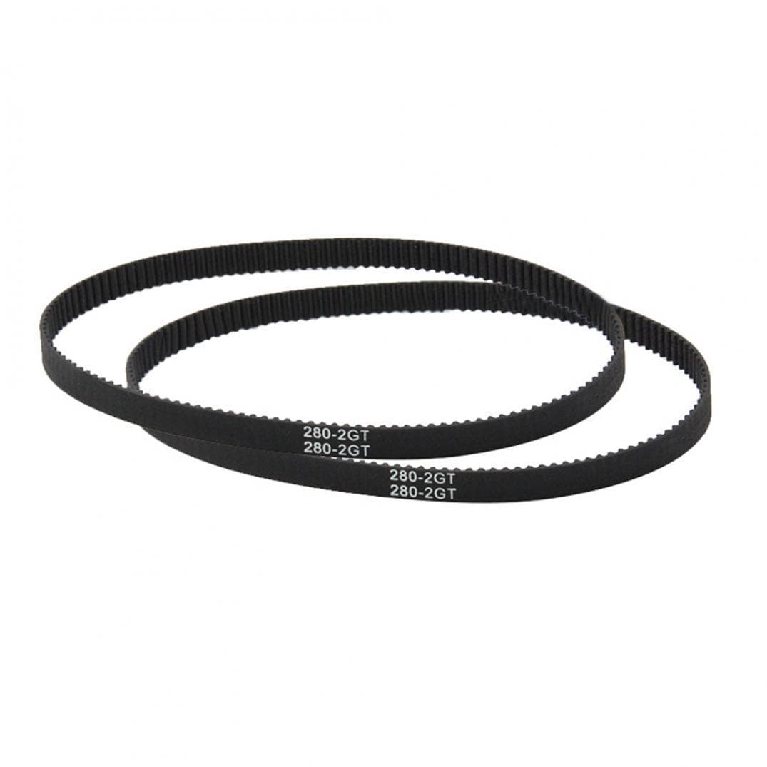Cureaua de distribuție cu buclă închisă GT2, 110-852 mm, lățime de 6 mm, cauciuc, piese pentru imprimantă 3D sincronă