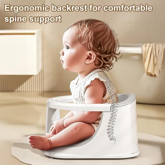 Scaun de duș pentru bebeluși Design ergonomic Stabil Confortabil Scaun de baie Scaun de baie pentru copii mici Scaun de siguranță pentru baie