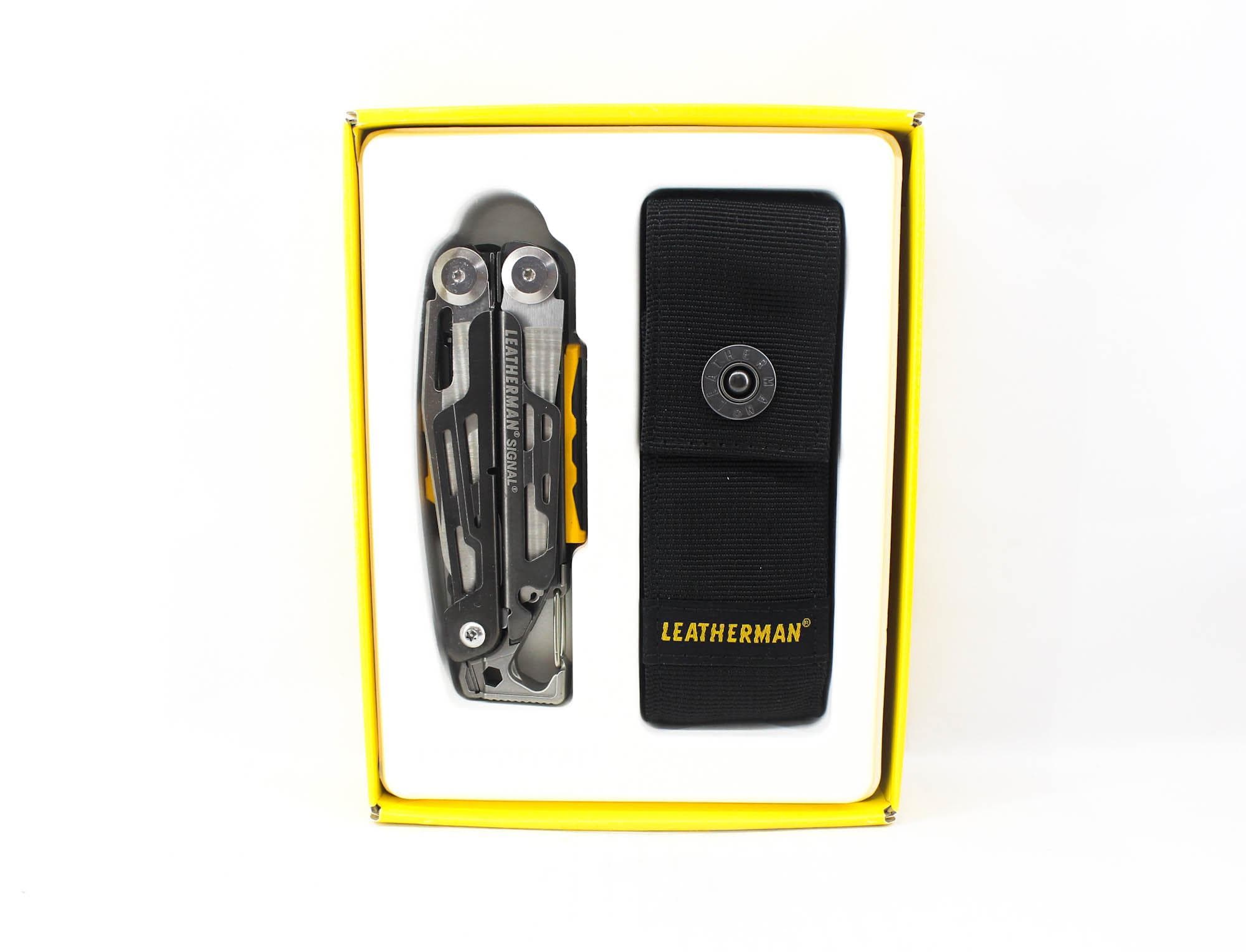 Leatherman YL832265 Instrument multifuncțional pentru semnalizare 19 funcții Manta inoxidabil (1190)