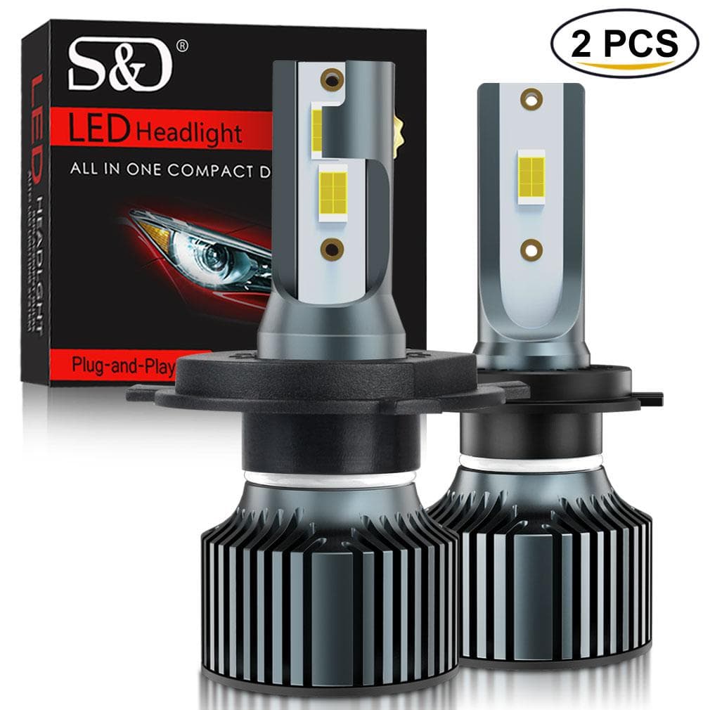 2 buc 30000LM H4 H7 Led 3570 CSP H1 H8 H11 H16 9005 HB3 9006 HB4 H27 880 881 Bec far auto Canbus Auto Turbo Lampă 12V 24V 6000K alb