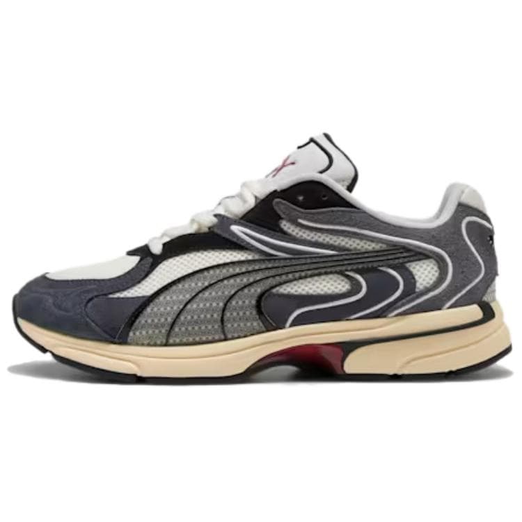 Puma Extos Collector Pantofi Casual Confortabili Versatili cu Top Scund Unisex sneaker Alb Gri 398109-05 cm