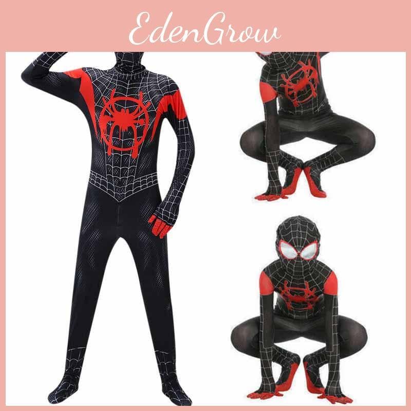 În Spider-Verse Costum Copii Adult Miles Morales Cosplay cm
