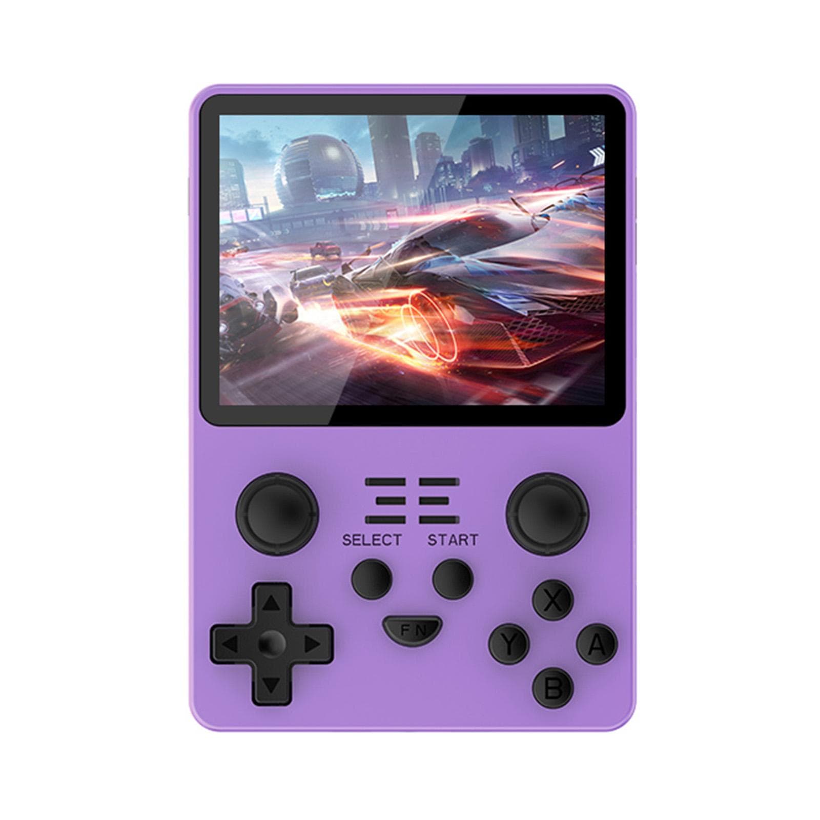 Consola de jocuri portabilă RGB20S Player de jocuri retro Sistem cu sursă deschisă Peste 15000 de jocuri încorporate violet