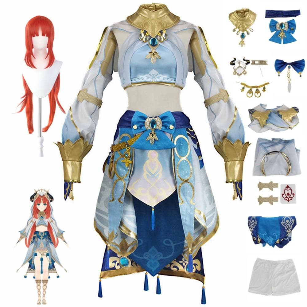 Sumeru Nilou Cosplay Tinuta Femei Rochie Fete Costum Halloween Adulti Uniforme Carnaval Imbracaminte Haine Anime cm