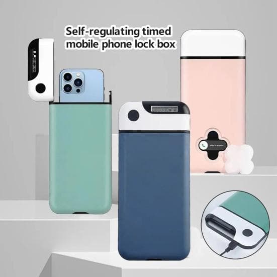 Cutie de Blocare cu Autocontrol Yousheng cu Temporizator Blocare Digitală cu Temporizator Seif pentru Telefon Gaming Instrument de Concentrare pentru