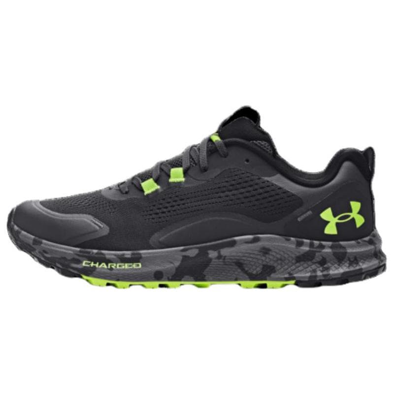 Adidași Under Armour Charged Bandit Trail 2 'Jet Grey Lime' 3024186-102 cm