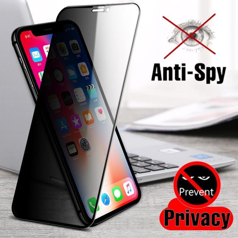 Anti-peeping Privacy Sticla securizata anti spion pentru iPhone Samsung Huawei Xiaomi Redmi Preveni zgarieturile Ecran de protectie