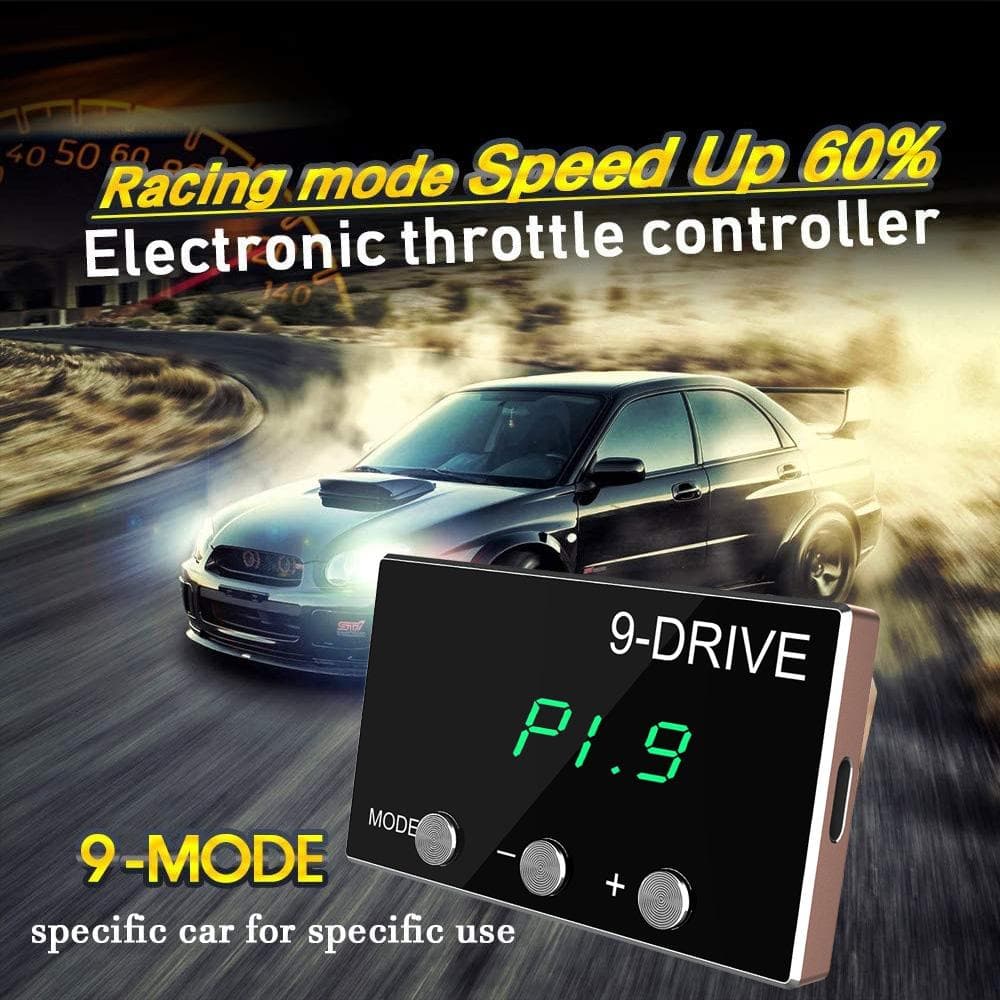 Accelerator de cursă Booster puternic 9 Drive 5 Moduri Controler Răspuns Accelerație Piese Tuning Accesoriu Booster Portabil Pedală