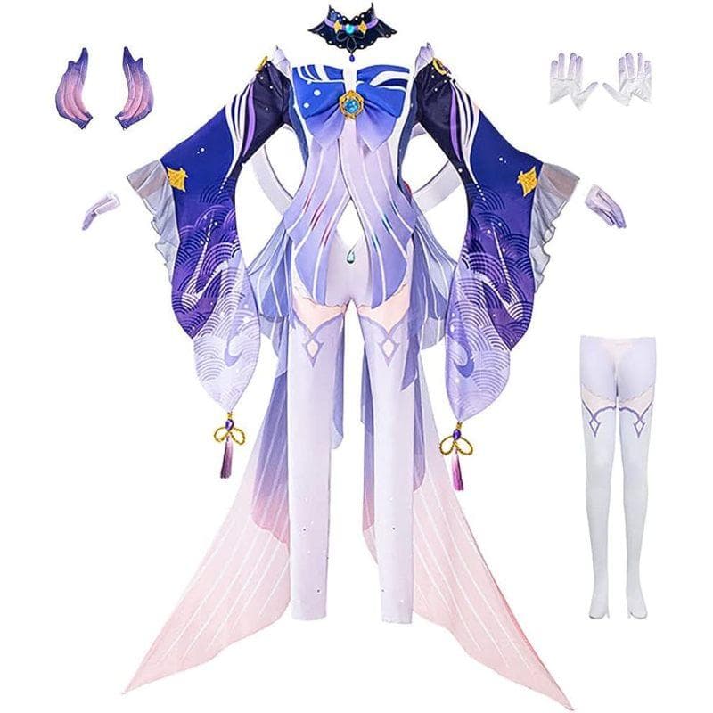 Costum Cosplay Oikawa Kokomi Sangonomiy Kokomi ținute Joc de rol Set complet pentru femei Halloween cm