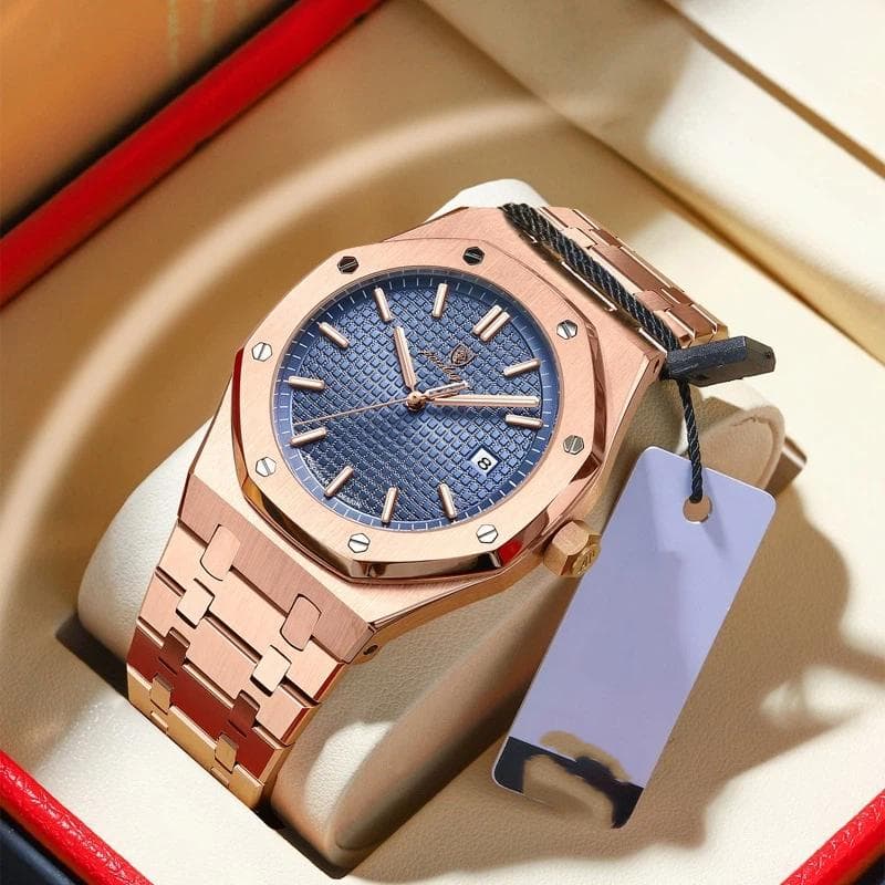 Ceas de Mână pentru Bărbați de Marcă de Top, Rezistent la Apă, Luminos, la Modă, Nou, Calendar, Cuarț, Fashion, Ceas Elegant
