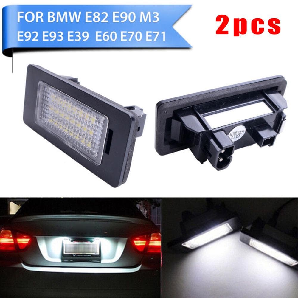 2 buc 24 LED lumini pentru numărul de înmatriculare pentru BMW E90 M3 E92 E70 E39 F30 E60 E61 E93