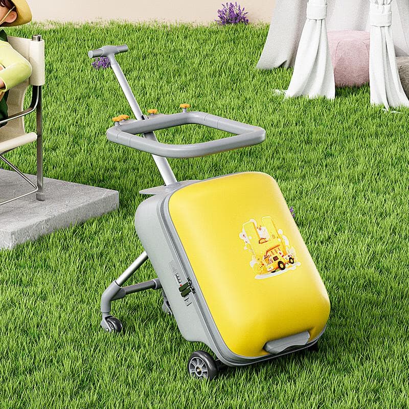 OEING Kids' Ride-On Suitcase with USB Charging