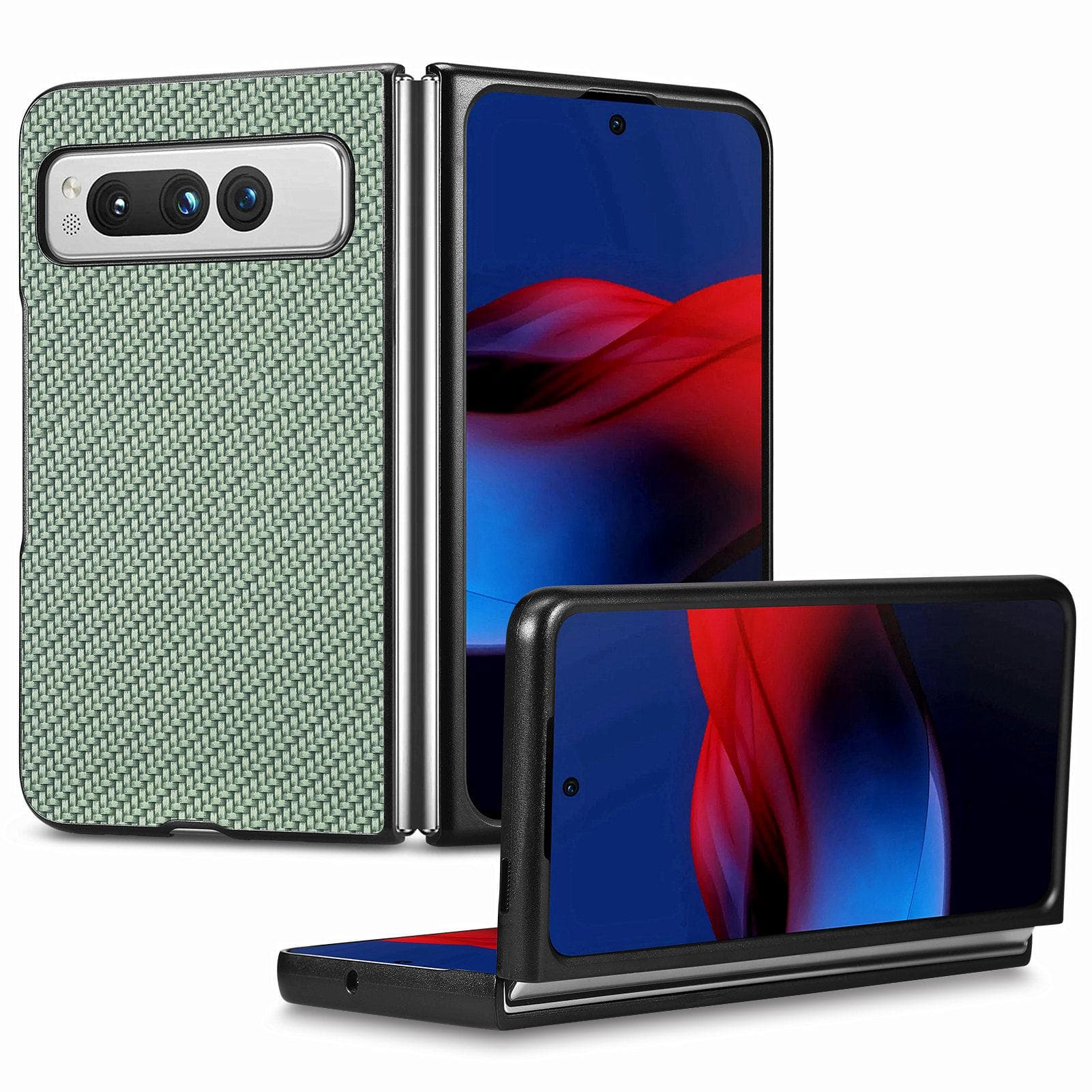 Husă Ultra Subțire Mate Feeling Pentru Google Pixel Fold Accesorii Telefon Pixelfold Husă de protecție pentru Pixel Fold negru