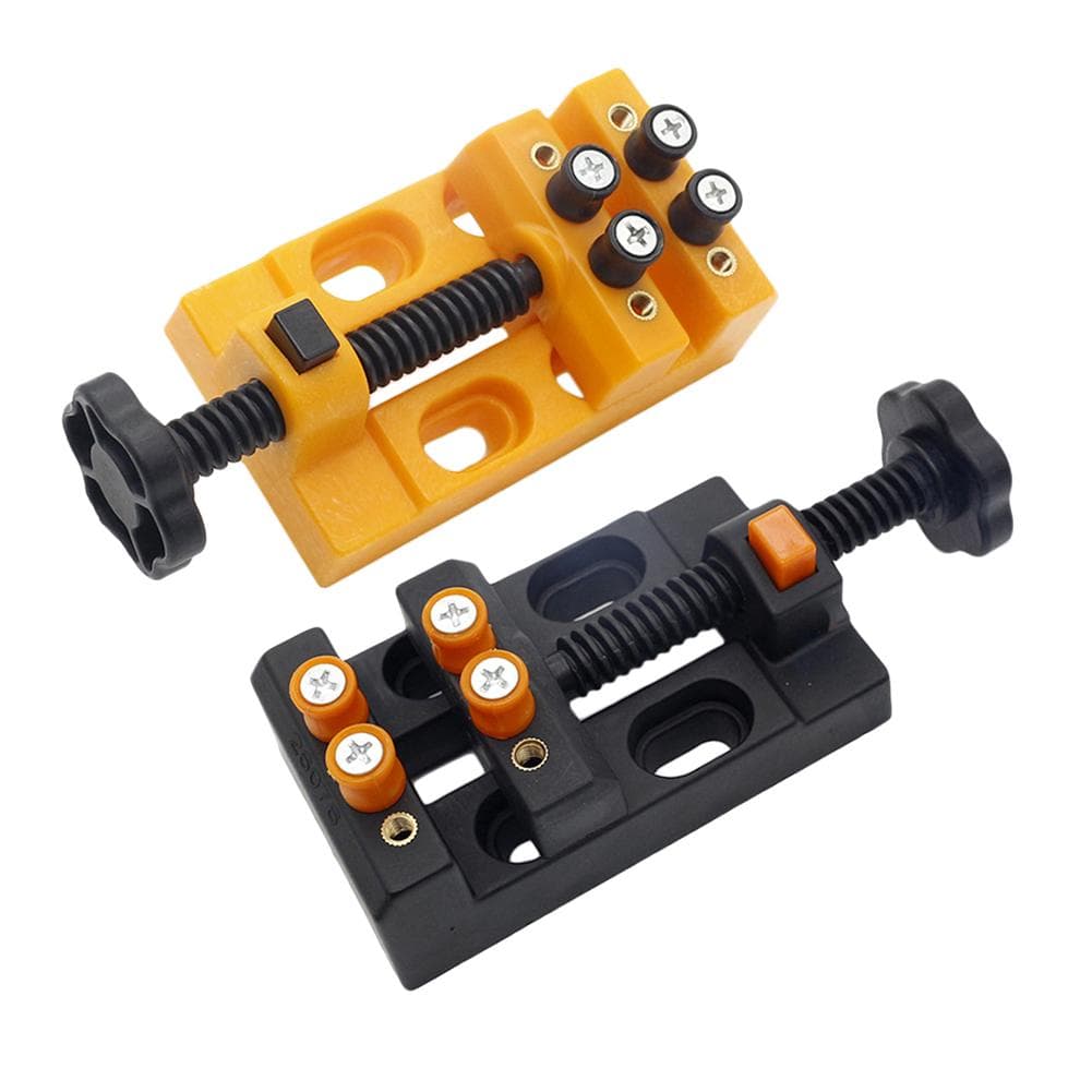 Mini presă de foraj menghină clemă bijuterii nuc ceas sigiliu timbru hobby instrument de sculptură negru
