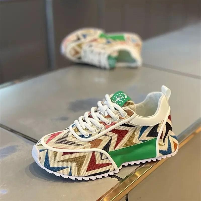 Adidași groși Mărimi mari 45 46 47 48 Bărbați Pantofi de designer Modă Casual Piele Plasă Respirabili Pantofi cu platformă internă înaltă