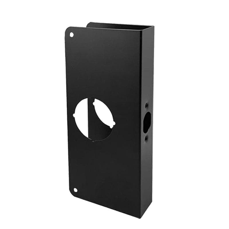 Steel Door Plate Strong Security Upgrades Door Reinforcement Plate Simple Installation for 1 3/4 Inch Thick Door