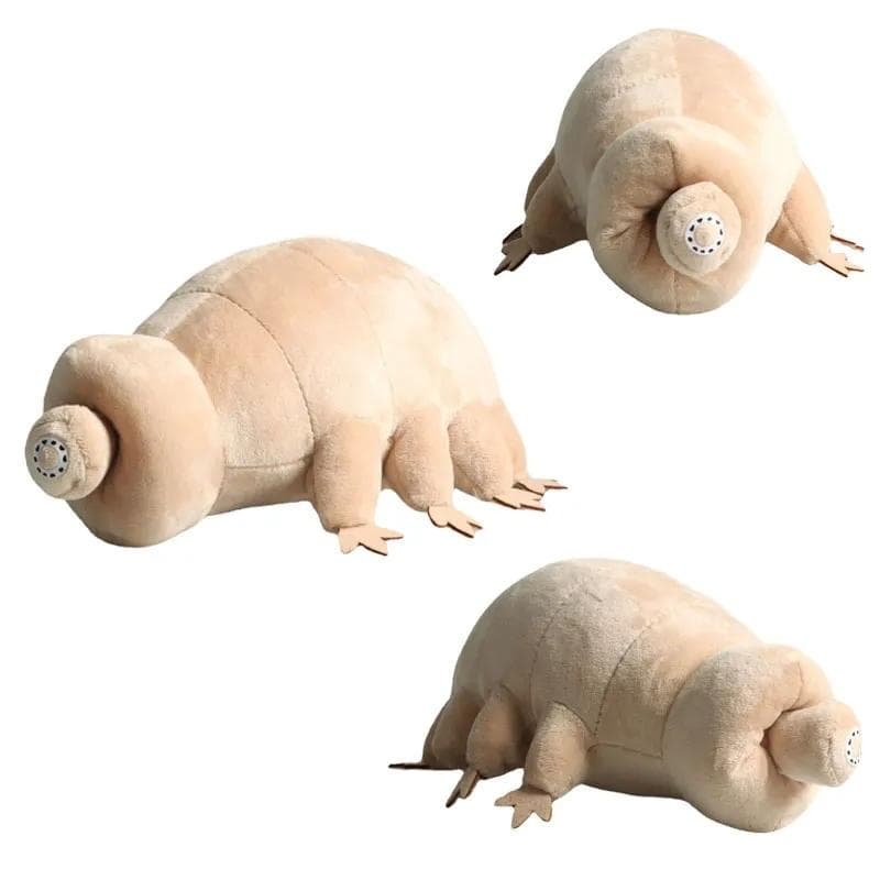 Jucărie de pluș Ursuleț de apă Tardigrad 25cm Păpuși moi Tardigrade Animale de pluș Jucării educative pentru copii Copii Bebeluș Cadou de zi
