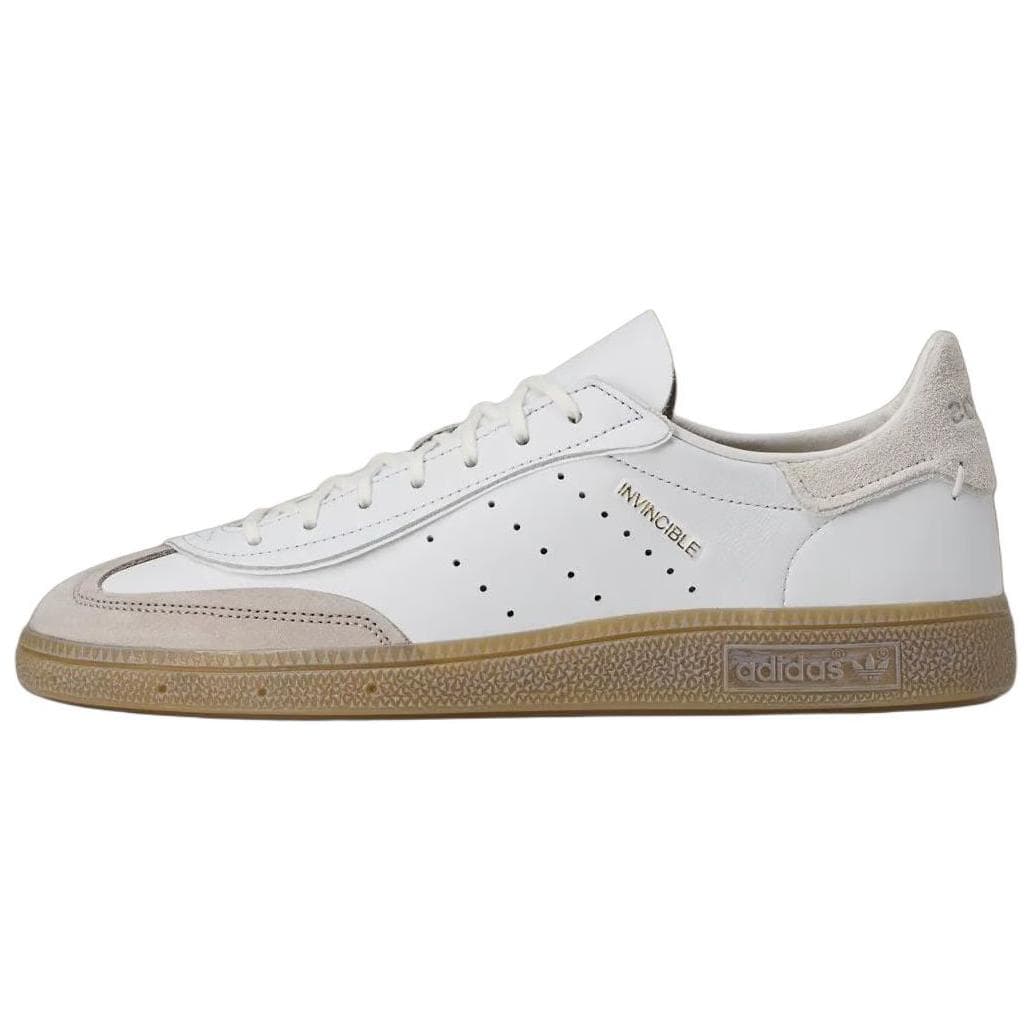 INVINCIBLE x adidas Handball Spezial Pachet Redefinit pentru Teren - Alb Cristal Adidași Bărbați Gri-Unu Gum-2 JQ2376 cm