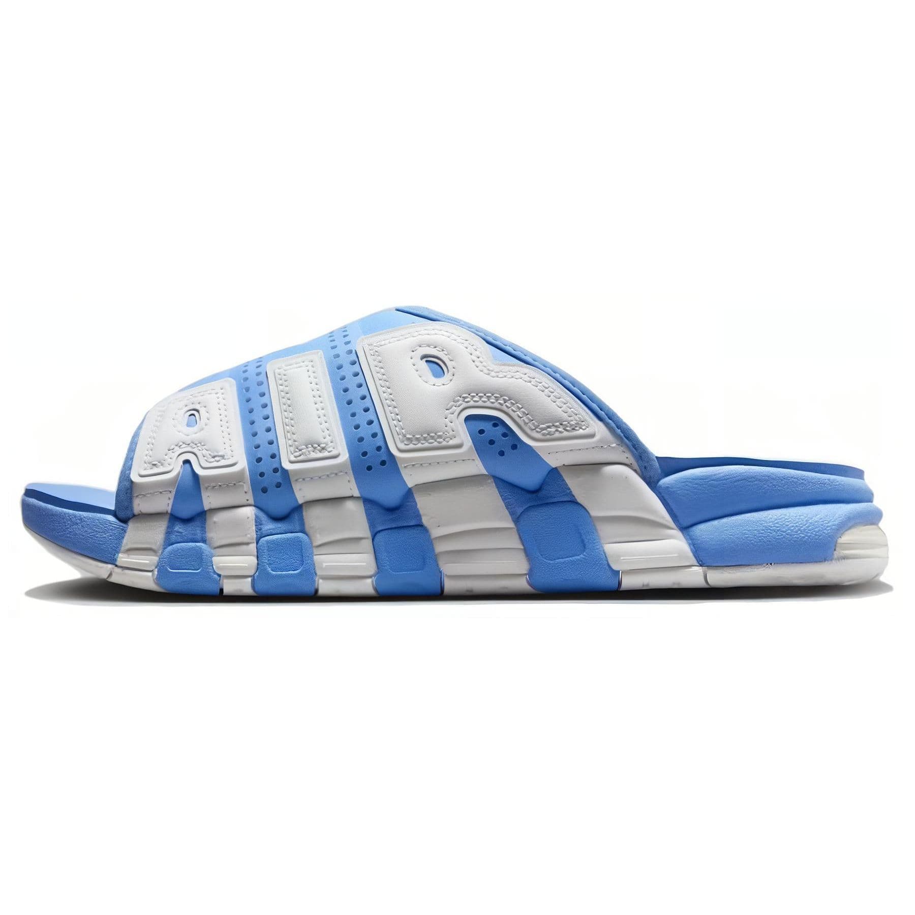 Nike Air More Uptempo Slide UNC Adidași Unisex Albastru Albastru Universitar Alb FD9883-400 cm