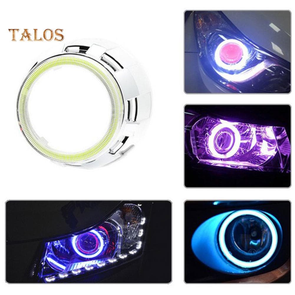 60mm-120mm Mașină Vehicul COB Angel Eye LED Inel Lumină far lampă roșu