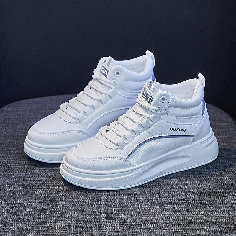 Pantofi noi cu talpă înaltă, Pantofi de tată, Pantofi sport versatili pentru eleve, Pantofi casual pentru femei cu talpă groasă care măresc