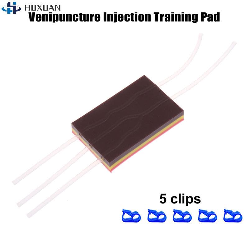 Tampoan de Practică pentru Injecții din Silicon Tampoane de Antrenament IV în Formă de Y Kit de Recuperare Sânge Model Tampon de Antrenament