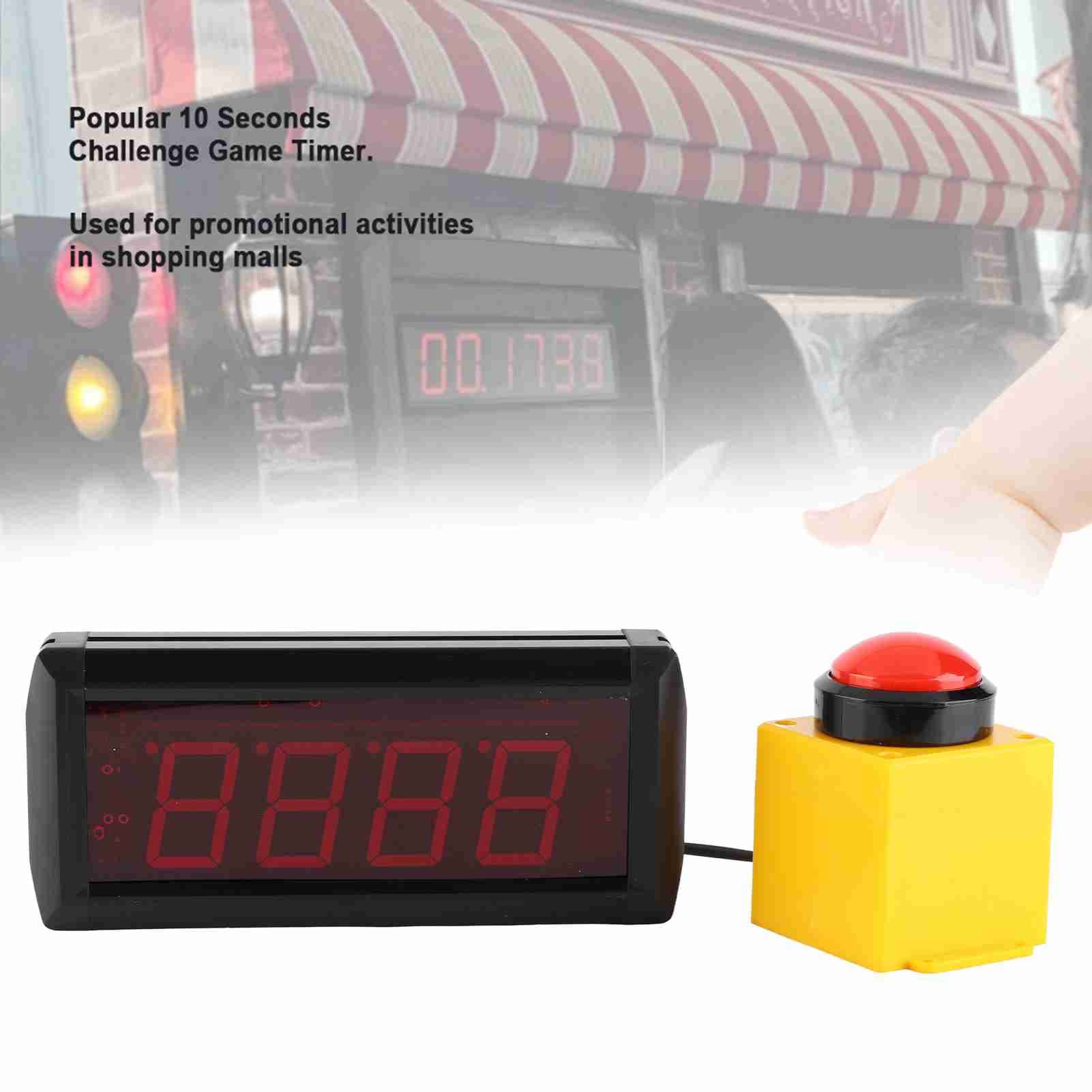 Cronometru Joc Provocare 10s Cronometru Numărătoare Inversă 10s Cronometru Digital Joc Provocare Populară Cronometru Numărătoare Inversă 10