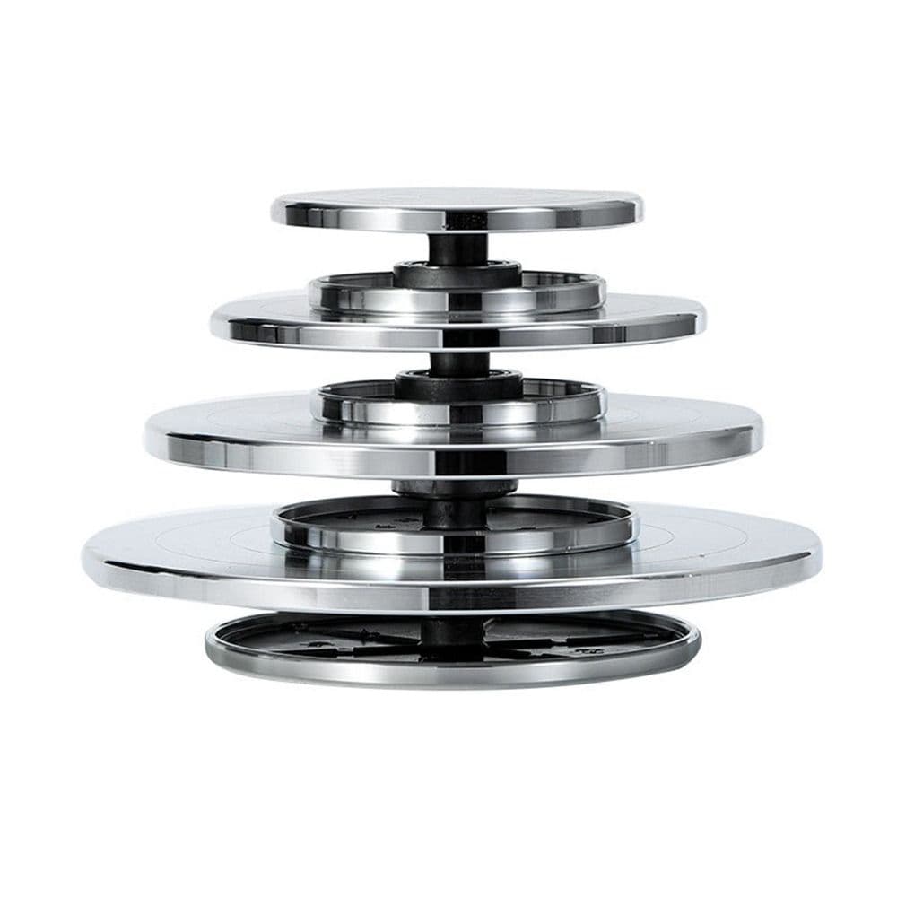 Platformă de Sculptură cu Rotație 360° 11cm-25cm Roată de Olarit pentru Figurină Model din Lut Ceramic