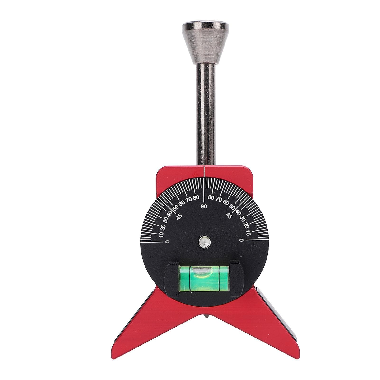 Localizator Central Țevi în Formă de Y Marker Magnetic pentru Țevi Instrument Cap de Centrare cu Bulă și Scară Ajustabilă