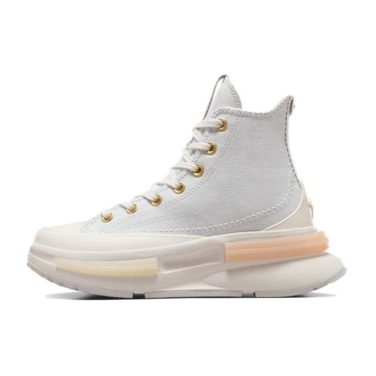Converse Run Star Legacy CX Talpă Groasă Confortabile Pantofi Pânză High-Top Adidași Femei Gri A10075C cm