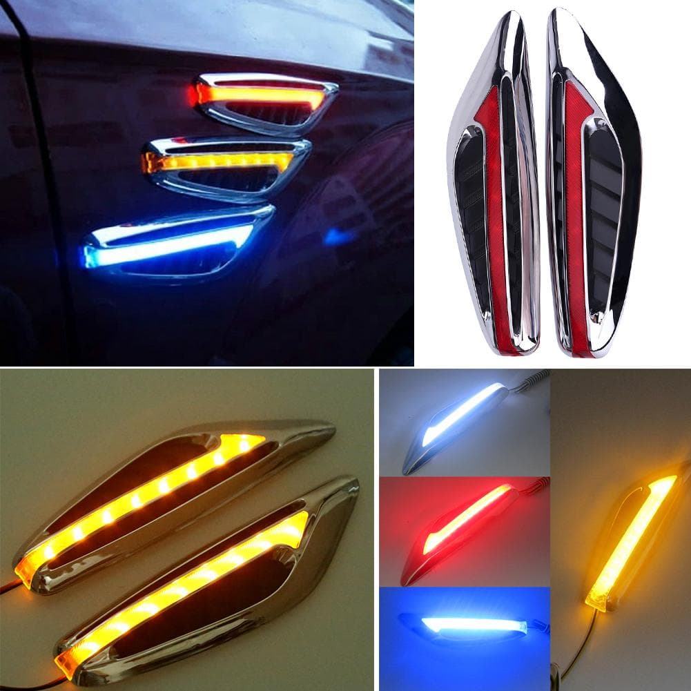 1 buc mașina LED semnalizatoare 12V lumini laterale marker lampă accesorii auto impermeabil lamă laterală formă becuri albastru