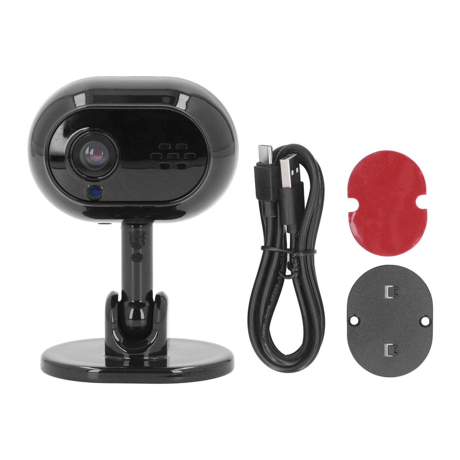 Cameră de securitate interioară Wifi wireless 1080P Viziune nocturnă Conversație bidirecțională Rotație 360 ​​de grade Cameră pentru