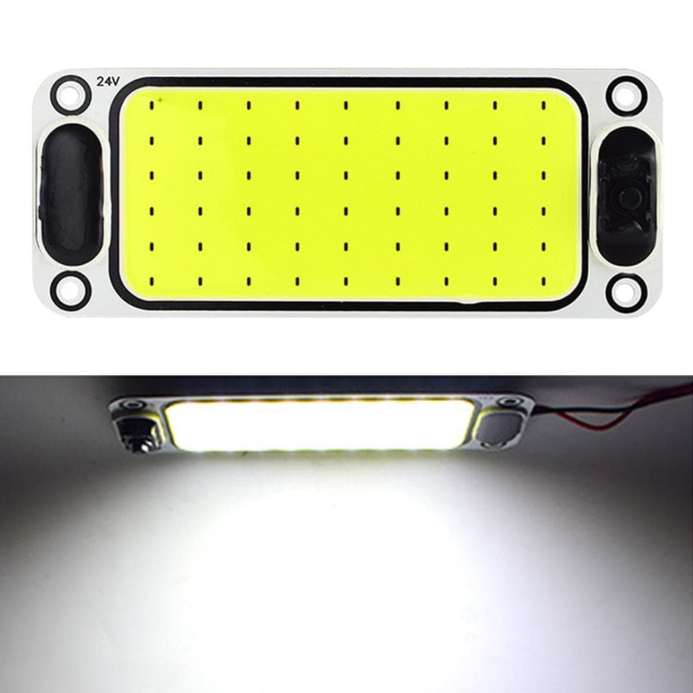 Lampă LED 12-24V 54LED pentru interiorul mașinii pentru interiorul mașinii COB Lampă super strălucitoare alb rece pentru bec de citire pentru