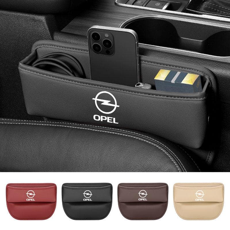 Car Interior Seat Gap Organizer Bag Crevice Storage Box For Opel Astra Grandland Corsa Mokka Frontera Insignia Zafira Vivaro