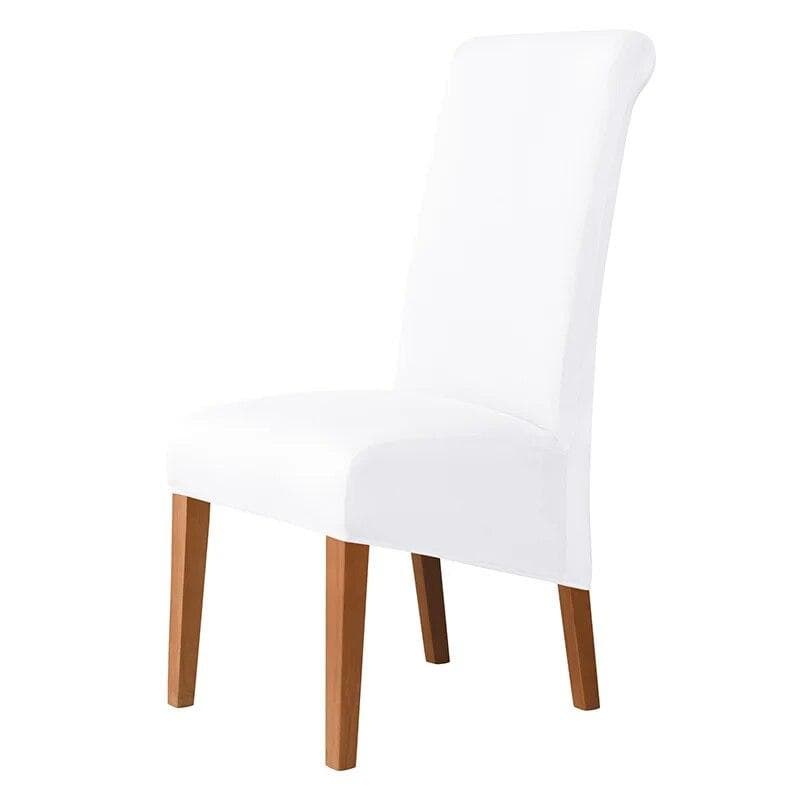 Husă pentru scaune cu spătar înalt și universală pentru sufragerie Hotel XL M Mărimea T Jacquard Huse pentru scaune din spandex extensibile