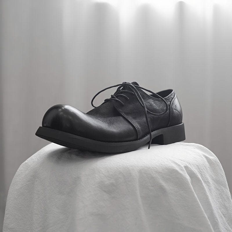 Pantofi la modă retro cu talpă groasă și deget mare, design inedit, pantofi casual pentru bărbați, stil de designer de lux la modă, pantofi din