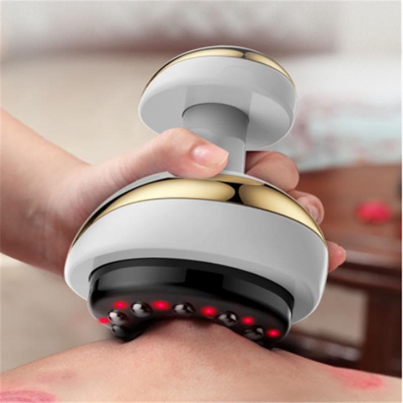 Masaj Guasha pentru slăbire corporală Masaj pentru spate Masaj pentru celulită Masaj Gua Sha pentru picioare Stimulator muscular electric alb