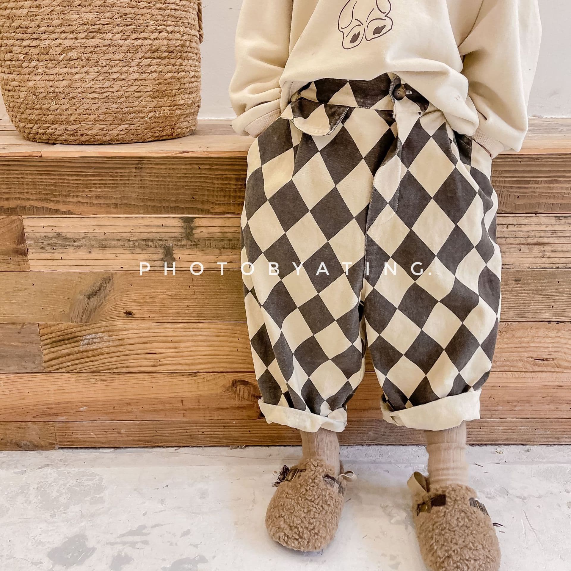 2022 îmbrăcăminte de toamnă pentru copii produse noi pantaloni din bumbac spălat de toamnă coreeană pantaloni casual 80cm negru