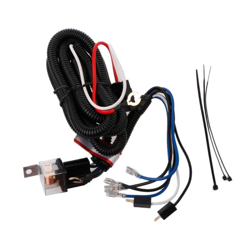 Kit cablaj releu claxon electric 12V pentru claxoane ton puternic cu montare pe grilă mașină