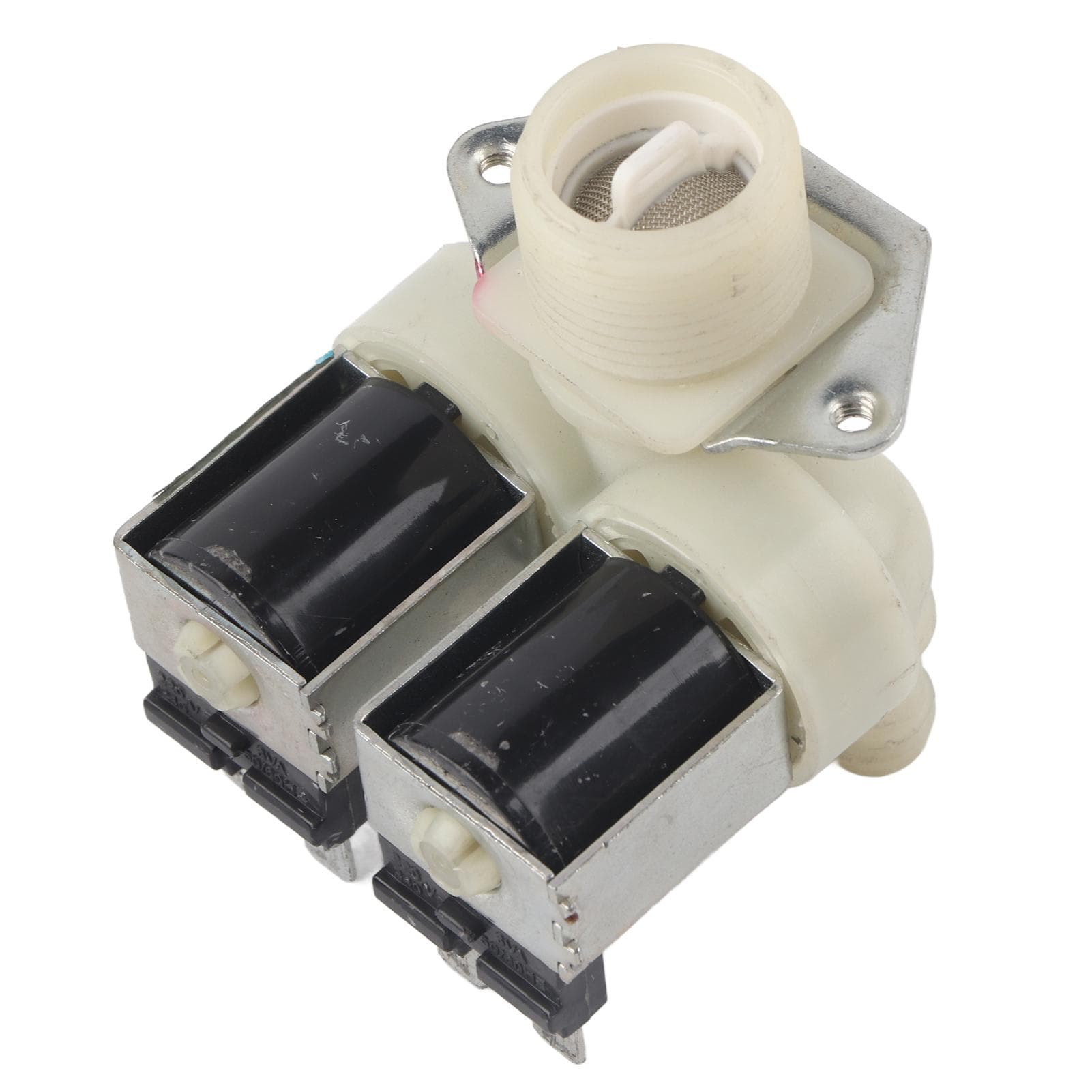 Electrovalvă de admisie apă mașină de spălat de schimb, solenoid, electrovalvă cu cap dublu, accesorii mașină de spălat, AC220V-240V