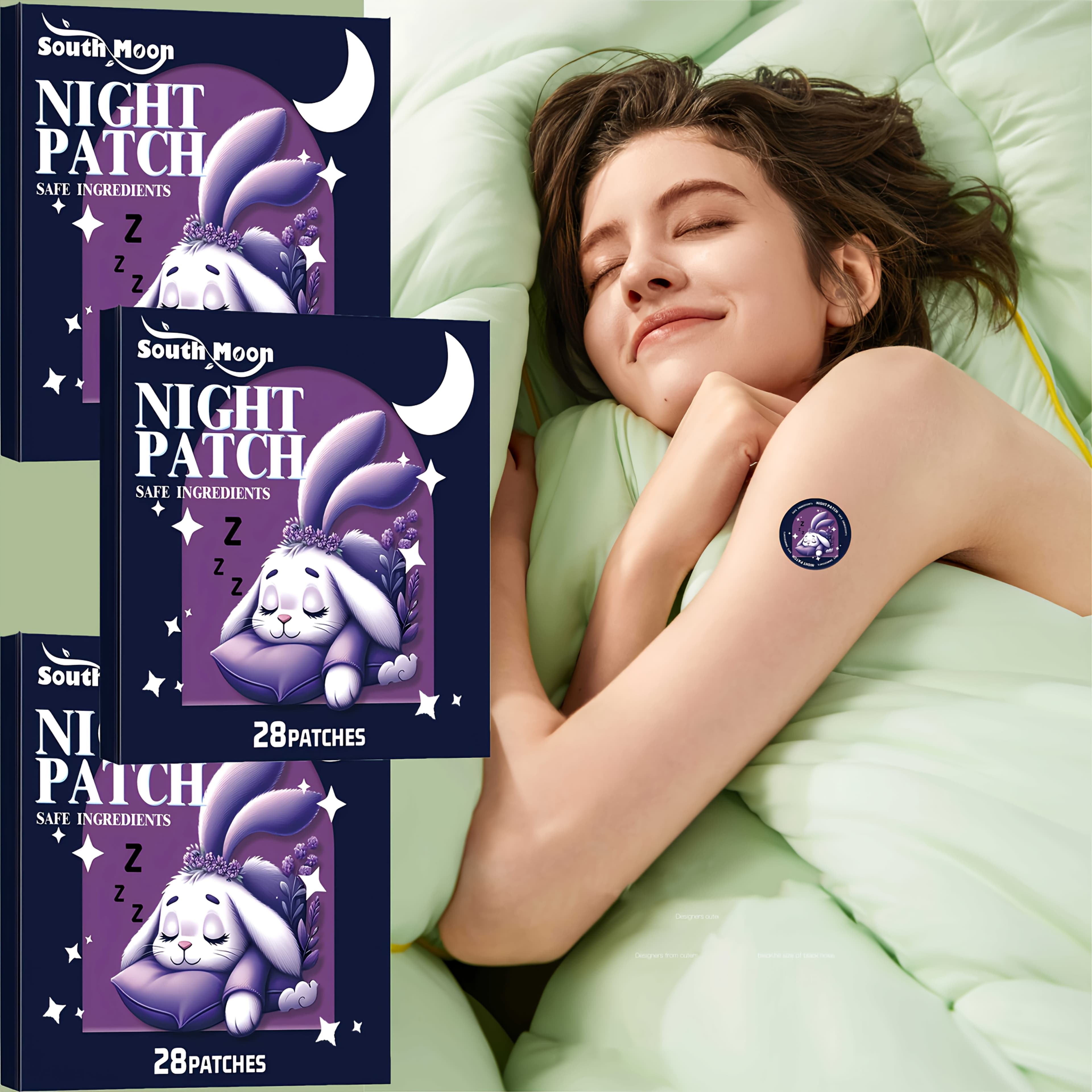28 buc. Plasturi cu Parfum Herbal pentru Somn Nocturn, Ingrediente Naturale Sigure, Cadou de Ziua de Naștere și Anul Nou, Instrument Portabil de