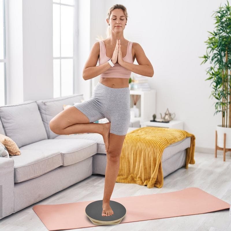 Exercițiu Twister Pentru Talie Core Placă de Răsucire Talie Lemn Twister Talie Disc de Răsucire Portabil Tonifiere Corporală Sculptor Abdominal