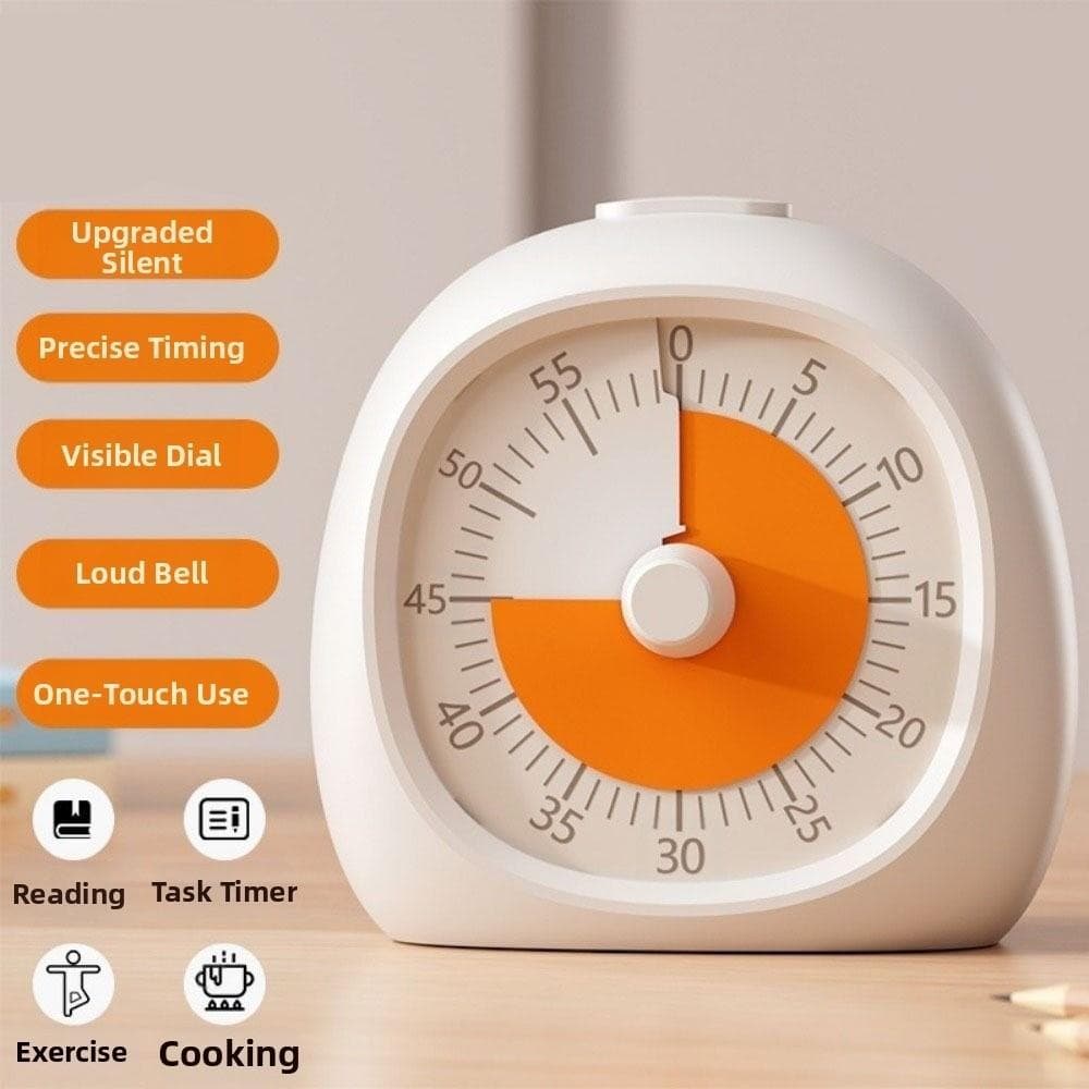 Autodisciplină Temporizator Vizual 60 Minute Temporizator Electronic pentru Copii Învățare Studenți verde