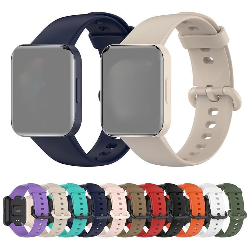 Curea de ceas pentru Xiaomi pentru Redmi Watch 2/Mi Watch Lite Strap watch2 Accesorii pentru brățară Smart Band negru