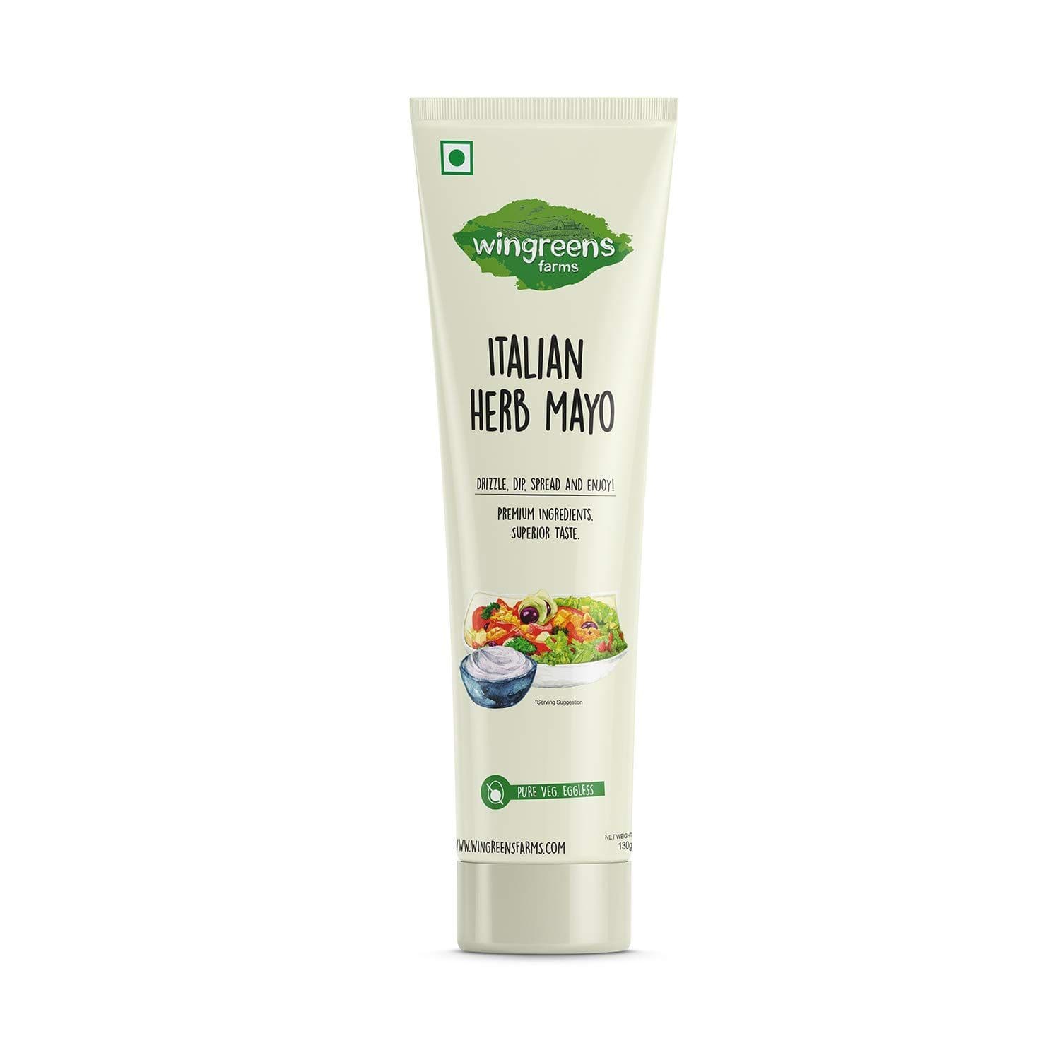 maioneză naturală italiană (130 g), Ierburi italiene Mayo, Wingreens Farms