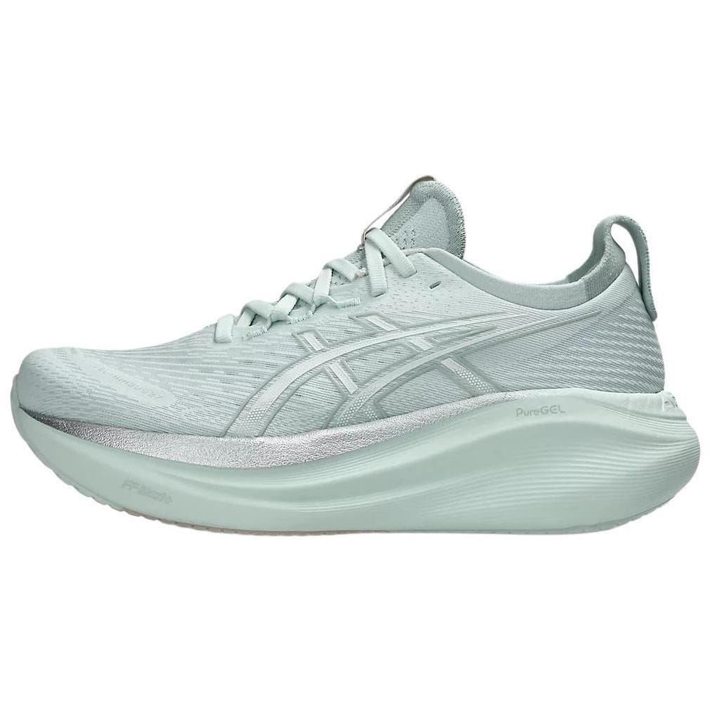 ASICS  Gel Nimbus 27 Pure Aqua Women Sneakers Green White 1012B753-300 cm