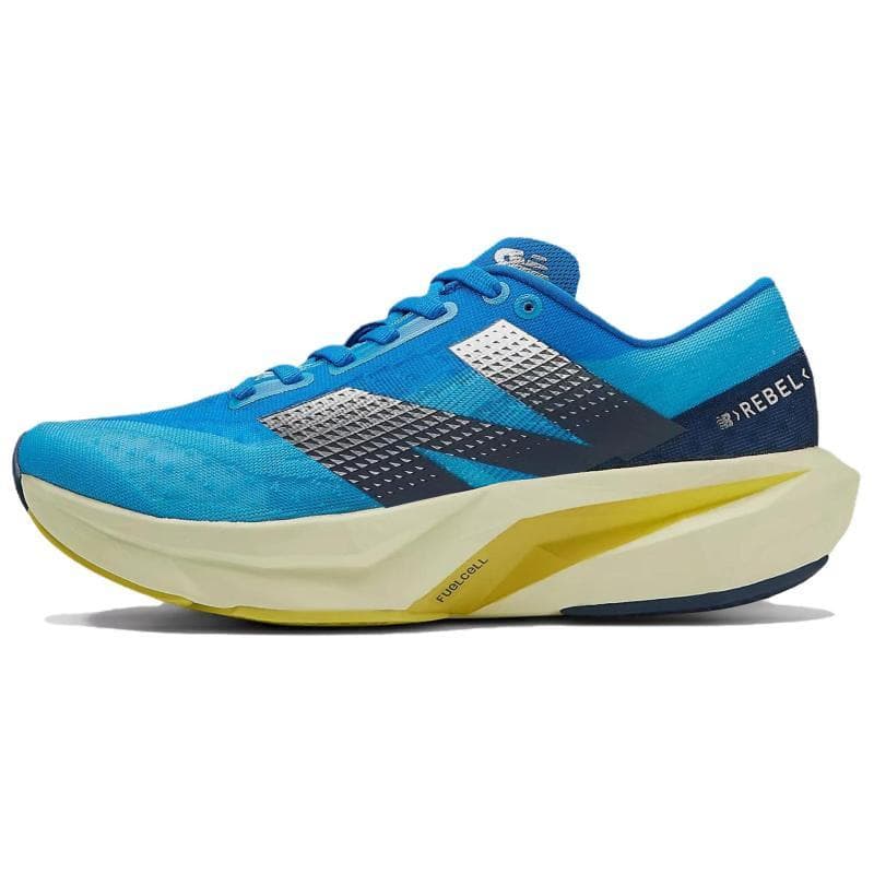 Pantofi sport de damă New Balance FuelCell Rebel V4 'Spice Blue Limelight' WFCXLB4 cm albastru